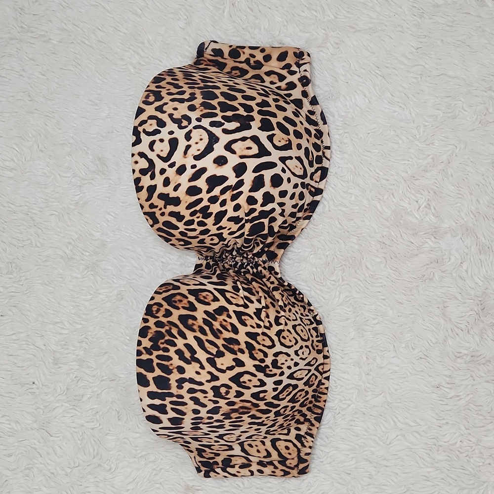 Victoria's Secret Animal Print Bikini Top